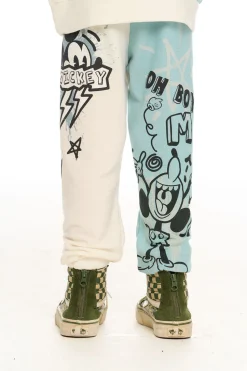 Chaser Brand Disney's Mickey Mouse - Mash Up Pants Discount