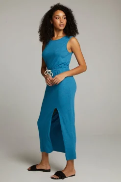 Chaser Brand Durangoo Blue Danube Maxi Dress Store