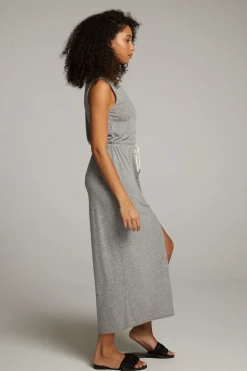 Chaser Brand Durangoo Streaky Grey Maxi Dress Sale