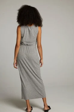 Chaser Brand Durangoo Streaky Grey Maxi Dress Sale