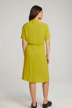 Chaser Brand Elsa Citron Midi Dress Sale