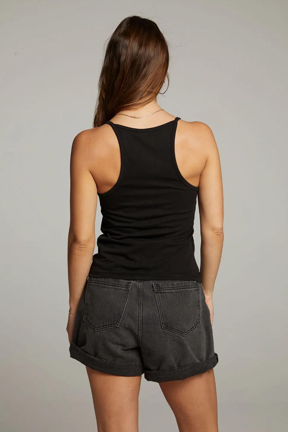 Chaser Brand Emma Black Tank Top Online