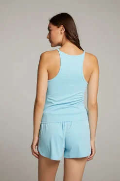Chaser Brand Emma Clear Sky Tank Top Clearance