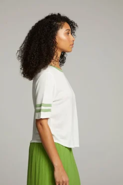 Chaser Brand Enrique White Short Sleeve Flash Sale