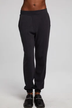 Chaser Brand Essential Licorice Jogger Flash Sale
