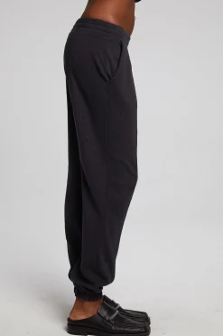 Chaser Brand Essential Licorice Jogger Flash Sale