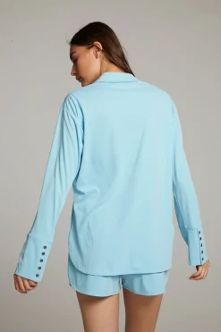 Chaser Brand Ethan Clear Sky Button Up Shop