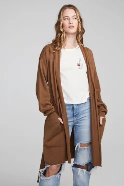Chaser Brand Eve Deep Taupe Sweater Store