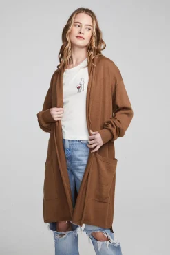 Chaser Brand Eve Deep Taupe Sweater Store