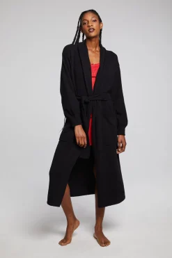 Chaser Brand Evee Maxi Licorice Cardigan Outlet