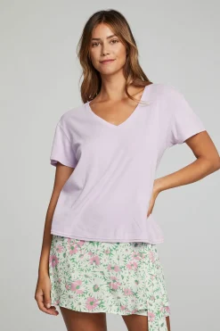 Chaser Brand Everyday Essential V Neck Tee Fashion