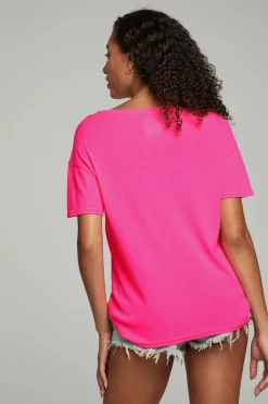 Chaser Brand Everyday Essential V Neck Tee - Dragon New