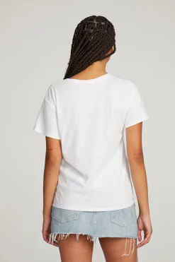 Chaser Brand Everyday Essential White V-neck Tee Store