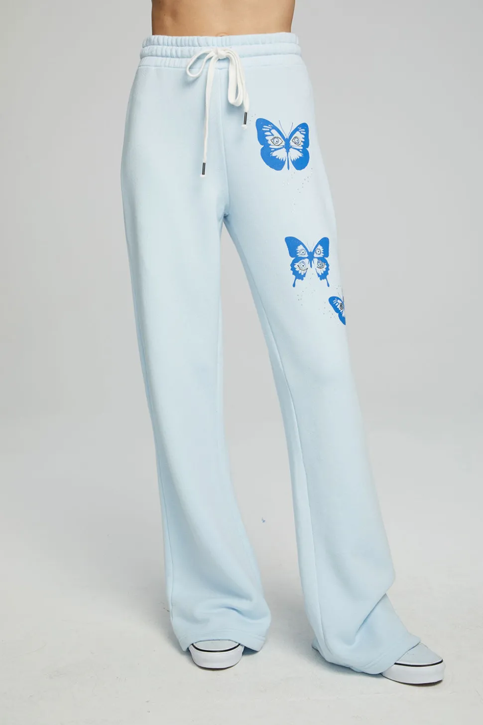 Chaser Brand Evil Eye Butterfly Pants Cheap