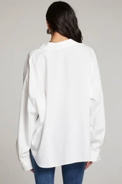 Chaser Brand Ezra White Button Up Discount