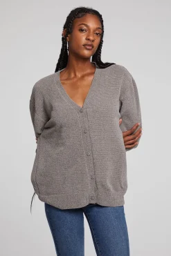 Chaser Brand Fairfax Foggy City Cardigan Cheap