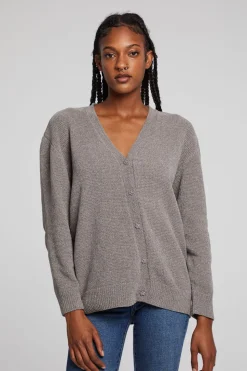 Chaser Brand Fairfax Foggy City Cardigan Cheap