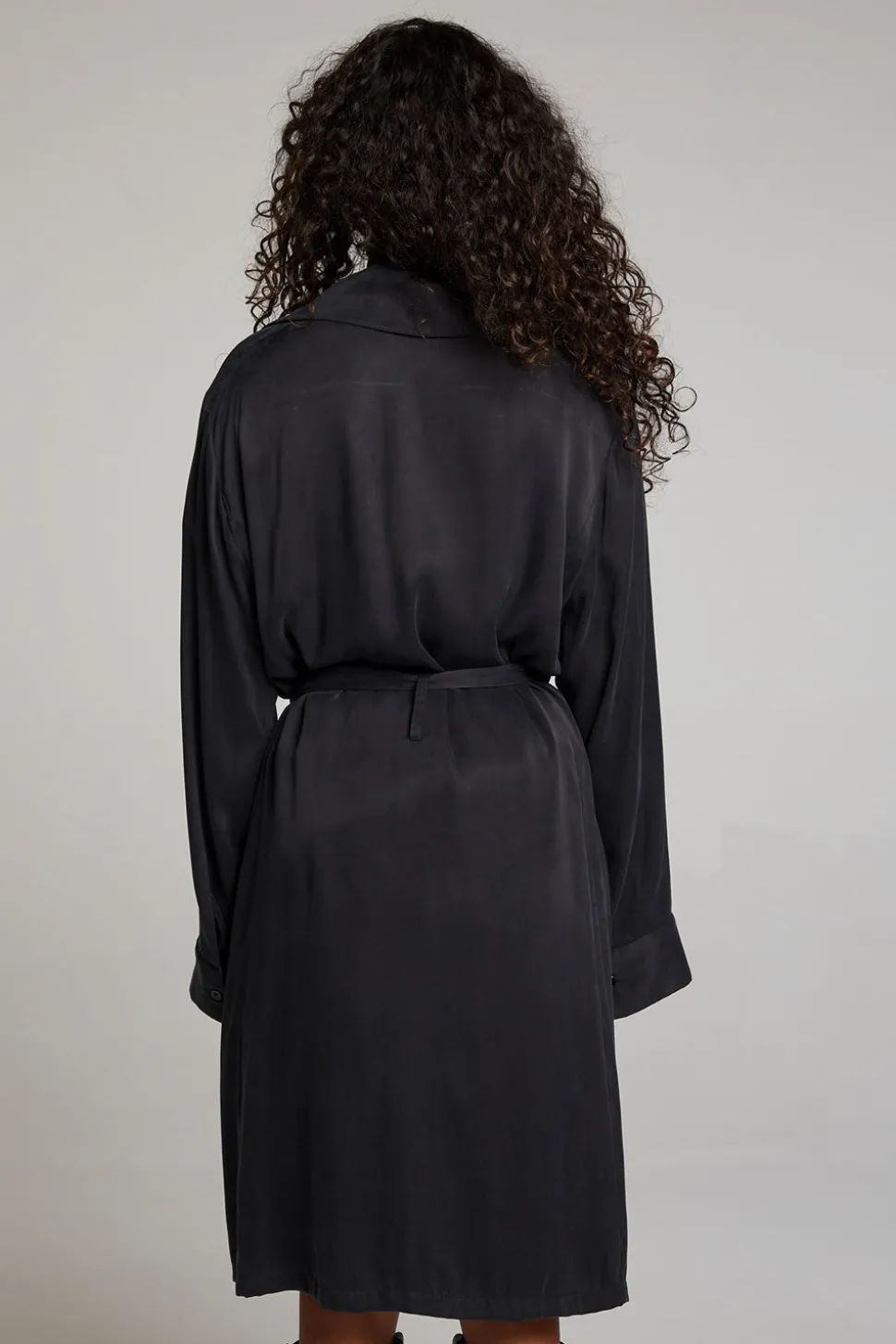 Chaser Brand Ford Licorice Trench Coat Fashion