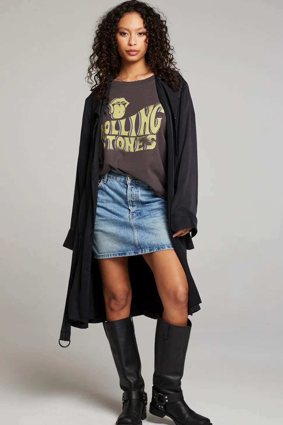 Chaser Brand Ford Licorice Trench Coat Fashion