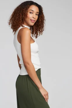 Chaser Brand Fox Bright White Tank Best