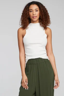 Chaser Brand Fox Bright White Tank Best
