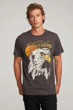 Chaser Brand Freedom Eagle Mens Tee Outlet