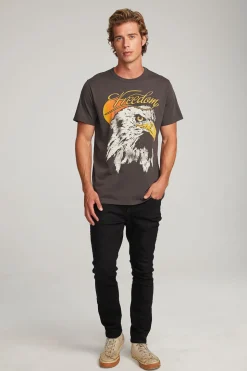 Chaser Brand Freedom Eagle Mens Tee Outlet