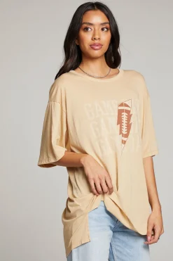 Chaser Brand Game Day Bolt One Size Tee Fashion