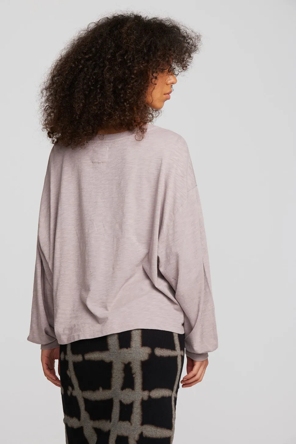 Chaser Brand Gauze Jersey Long Sleeve Tee Flash Sale