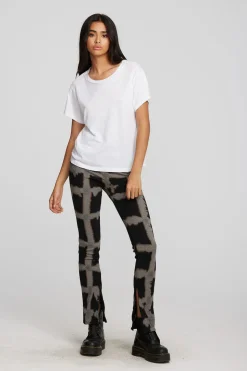 Chaser Brand Gauze Jersey Oversized Crewneck Tee Discount