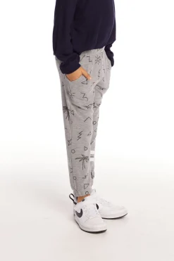 Chaser Brand Geo Palms Boys Pant New