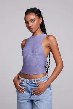 Chaser Brand Giana Violet Tank Top Sale