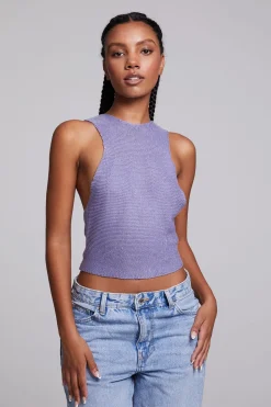 Chaser Brand Giana Violet Tank Top Sale