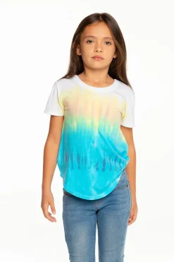 Chaser Brand Girls Recycled Vintage Jersey Short Sleeve Scoop Back Shirt Shop