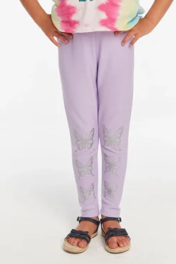 Chaser Brand Glitter Butterflies Pant Best Sale