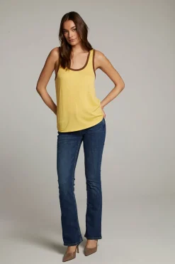 Chaser Brand Gloria Banana Cream Tank Top Best Sale