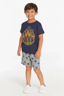 Chaser Brand Good Vibes Boys Tee New