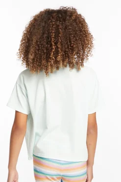 Chaser Brand Good Vibes Sun Girls Tee New