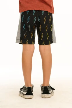 Chaser Brand Gradient Bolts Short Best Sale