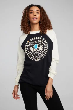 Chaser Brand Grateful Dead Skull And Roses Truckee Tunic Pullover Sale