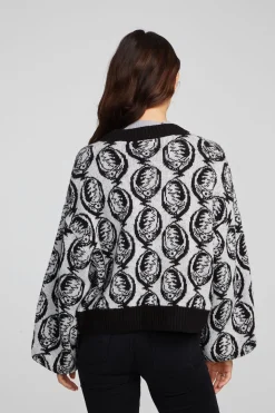 Chaser Brand Grateful Dead Steal Your Face Cardigan Flash Sale