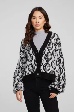 Chaser Brand Grateful Dead Steal Your Face Cardigan Flash Sale