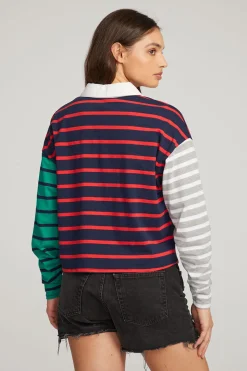 Chaser Brand Grateful Dead Stealie Rugby Shirt Sale