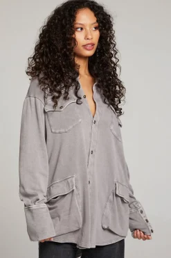 Chaser Brand Grateful Dead Tour Shirt Long Sleeve Button Down Sale