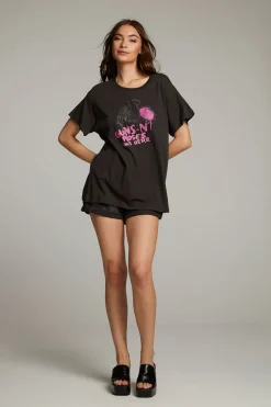 Chaser Brand Gun N' Roses Studded Skull Tee Cheap