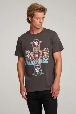 Chaser Brand Guns 'n Roses Paradise City Mens Tee Flash Sale