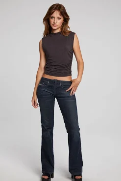 Chaser Brand Haileyy Chocolate Torte Tank Top Clearance