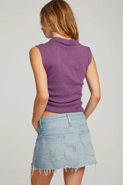 Chaser Brand Haileyy Eggplant Tank Top Sale
