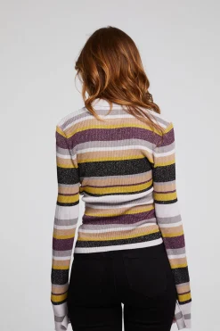 Chaser Brand Harper Haight Street Stripe Long Sleeve Best