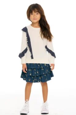 Chaser Brand Harry Potter - Hogwarts Ruffle Pullover Store